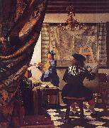 Johannes Vermeer The Art of Painting oil painting on canvas
